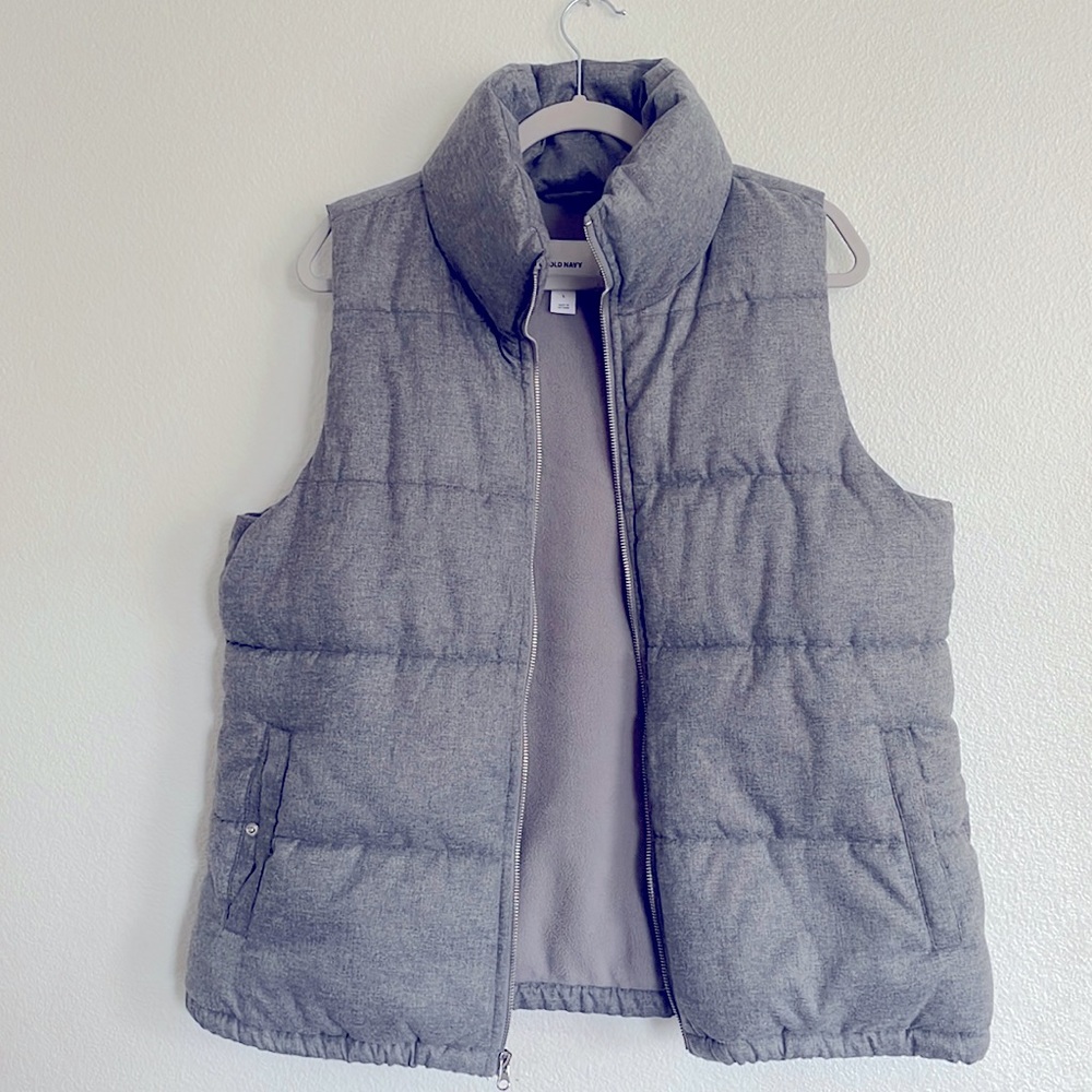 Grey Puffer Jacket